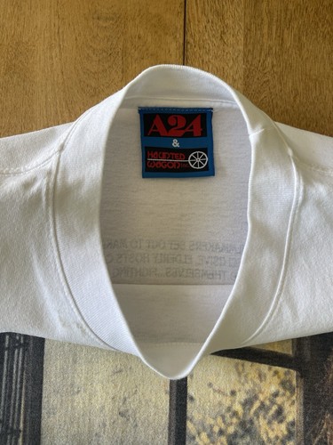 2022 A24 Online Ceramics x X Heebie Jeebies Ti West Horror Movie T-Shirt Size L - Picture 4 of 24