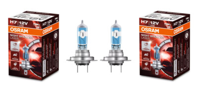 2 x OSRAM NIGHT BREAKER LASER H7 12V 55W für FORD COURIER ECOSPORT