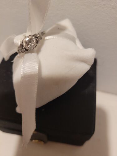 1 ct Solitaire Diamond Platinum ring - Picture 2 of 10