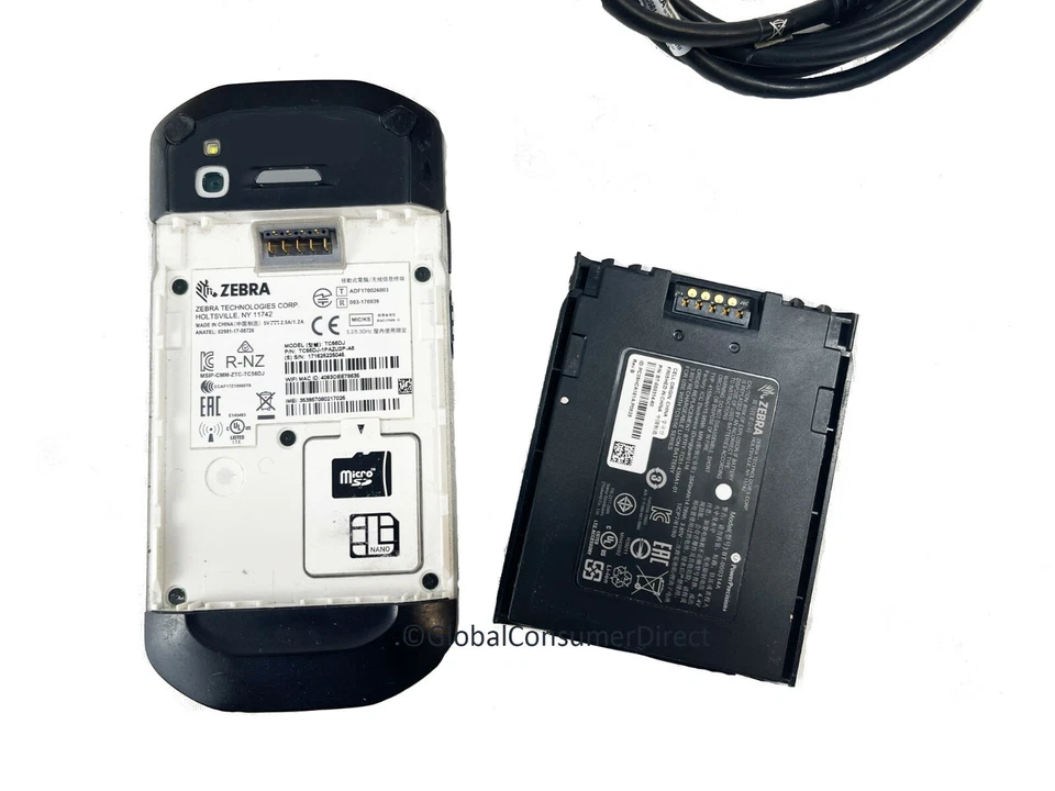 Zebra TC56 1D/2D WiFi PDA Mobile Handheld Computer Android 8.1 +Google Play - Image 2 of 2