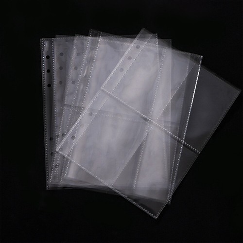 10Pcs A5 Binder Sleeves 1P 2P 4P Photo Album Binder Refill Inner Card Photocard - Picture 6 of 15