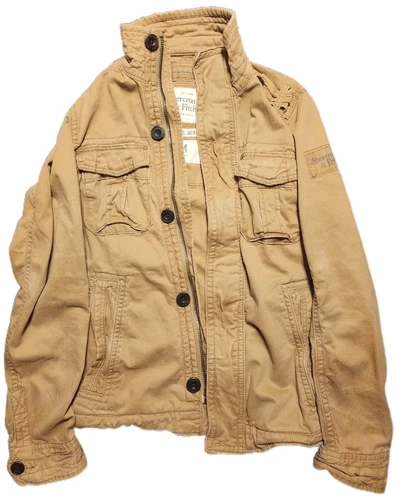 Abercrombie & Fitch Sentinel Jacket – Men's Medium – Tan - product listing photo