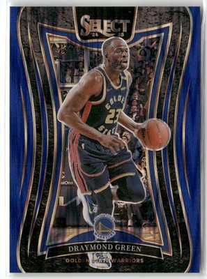 NBAカード ドレイモンド・グリーン NBAファイナル着用ユニ入り 99枚限定 2024-25 Panini Select - Concourse Draymond Green #27 Blue Flash