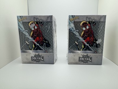 2022 Upper Deck Marvel Metal Universe Spider-Man Sealed 2 Blaster Lot!
