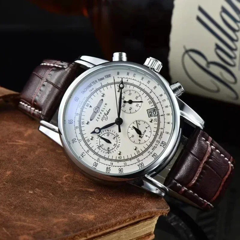 Zeppelin Airship Commemorative Version Men's Retro Business Leisure Men's Watch