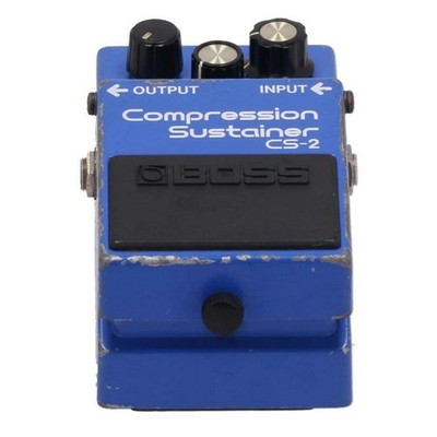 BOSS CS-2 Compression Sustainer Vintage Effect Pedal Used JP