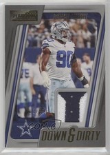 2022 Panini Playbook Down and Dirty Gold /99 DeMarcus Lawrence #DD-7 e0h