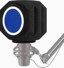 Microphone Wind Shield Pop Filter Isolation Ball, Acoustic for Record...