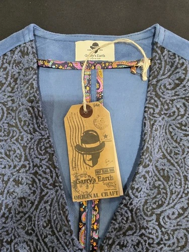 Garry's Earth Vest Handcrafted Made In Italy Size M Cod.34 image 8