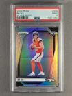 2024 Panini Prizm #309 Bo Nix Silver Prizm Rookie Card RC PSA 9 Mint