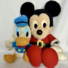 Vintage Playskool Mickey Mouse and Donald Duck - Plush Toys