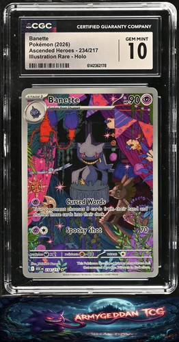Banette graded CGC 10 for sale on eBay