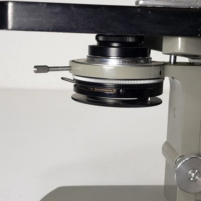 Tested Vintage Olympus Tokyo Monocular Microscope With Illuminator