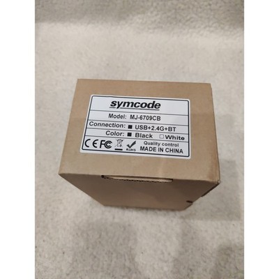 NIB! Symcode MJ-6709 Wireless Bluetooth Barcode Scanner 2.4G - Black