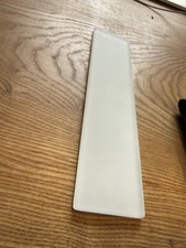 White Fired Earth Bathroom Tiles 25x6cm