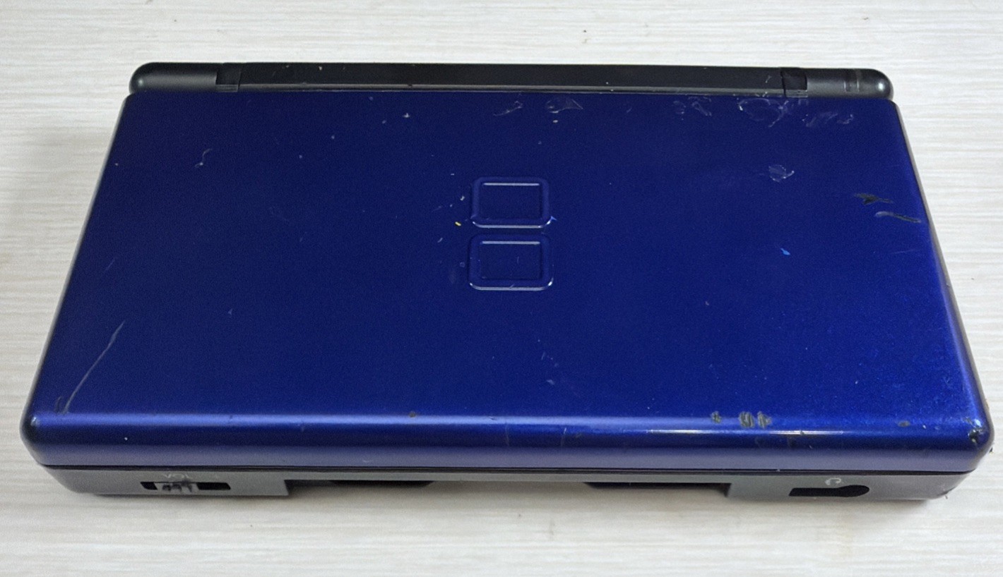 ✅ Nintendo DS Lite Crimson Handheld System - Blue/Black TESTED ✅