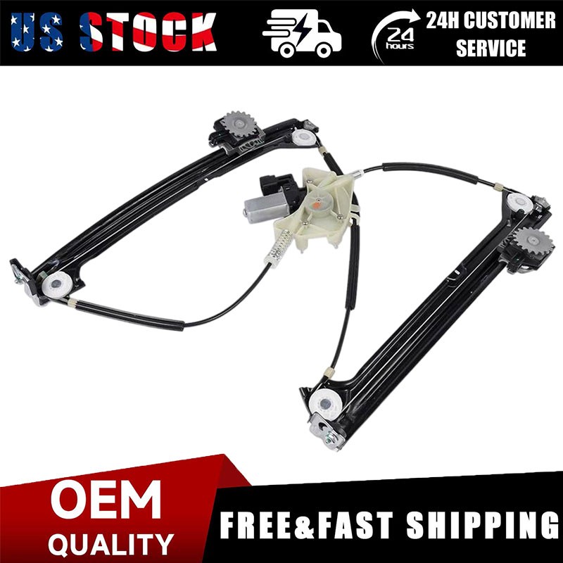 Fit 14-22 Maserati Quattroporte M156 Front Driver Side Window Regulator W/Motor