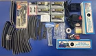 HUGE Lot HO Atlas Model Power Train Track Curved Lights Wire Switch etc NOS