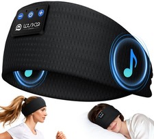 Sleep Headphones Wireless Headband Headphones Bluetooth 5.4 for Side Sleeper ...