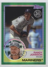 2018 Topps Silver Pack 1983 Design Chrome Green 25/99 Randy Johnson #137 HOF 6i2