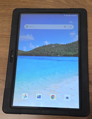Hoozo 10" Android Tablet with case - Old but barely used
