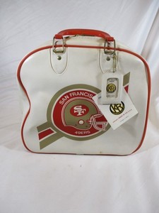 Vintage - KR Industries - San Francisco 49ers - Bowling Ball Bag - NFL - RARE