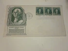 US COVER 1940 GILBERT STUART FAMOUS AMERICANS FDC SCOTTS #884 ANDERSON CACHET