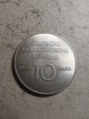 DDR 10 Mark 1974 /25785 - Bild 1 von 2