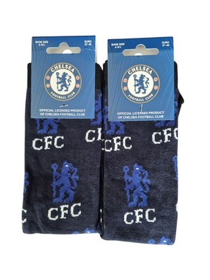 CHELSEA 2ER-PACK CREST JUGENDSOCKEN GRÖSSE 4-6,5 