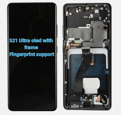 OLED For Samsung Galaxy S21 Ultra Premium Touch Screen Replacement With Frame US