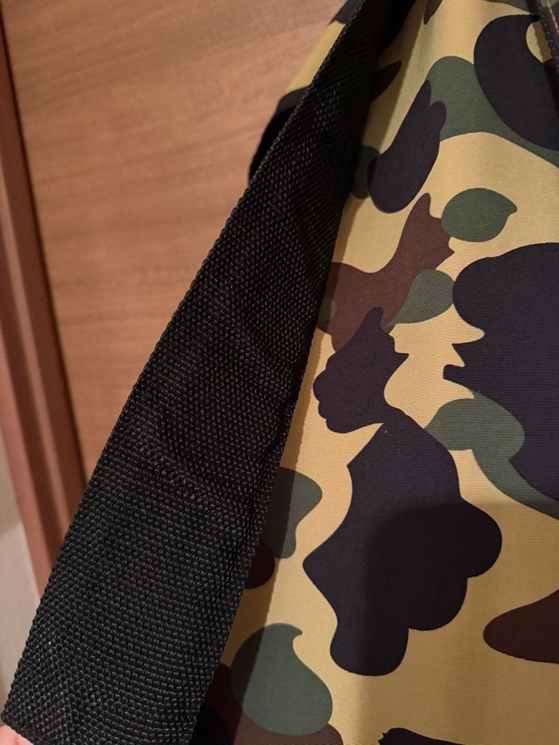 A BATHING APE Camouflage Nylon Backpack Bag Multi Pocket Design M thumbnail 5