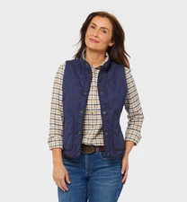 HOT DU.LUTH Women's Sutter's Mill Vest - Naval Academy NEW WITH TAG