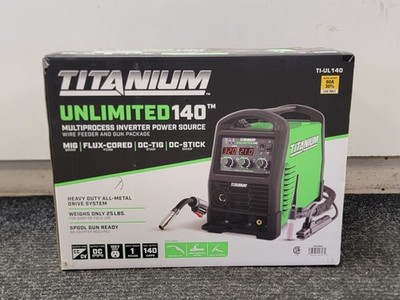 Titanium TI-UL140 Multiprocess Inverter Power Source