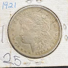 1921-P Morgan Silver Dollar $1 Silver 0.900 Philadelphia Mint No Mint Mark