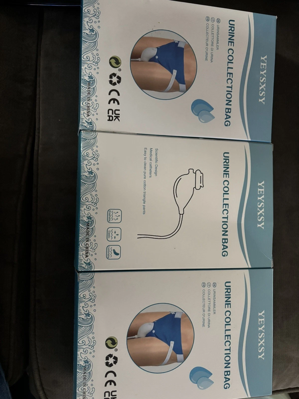 Men Urine Collection Bag System