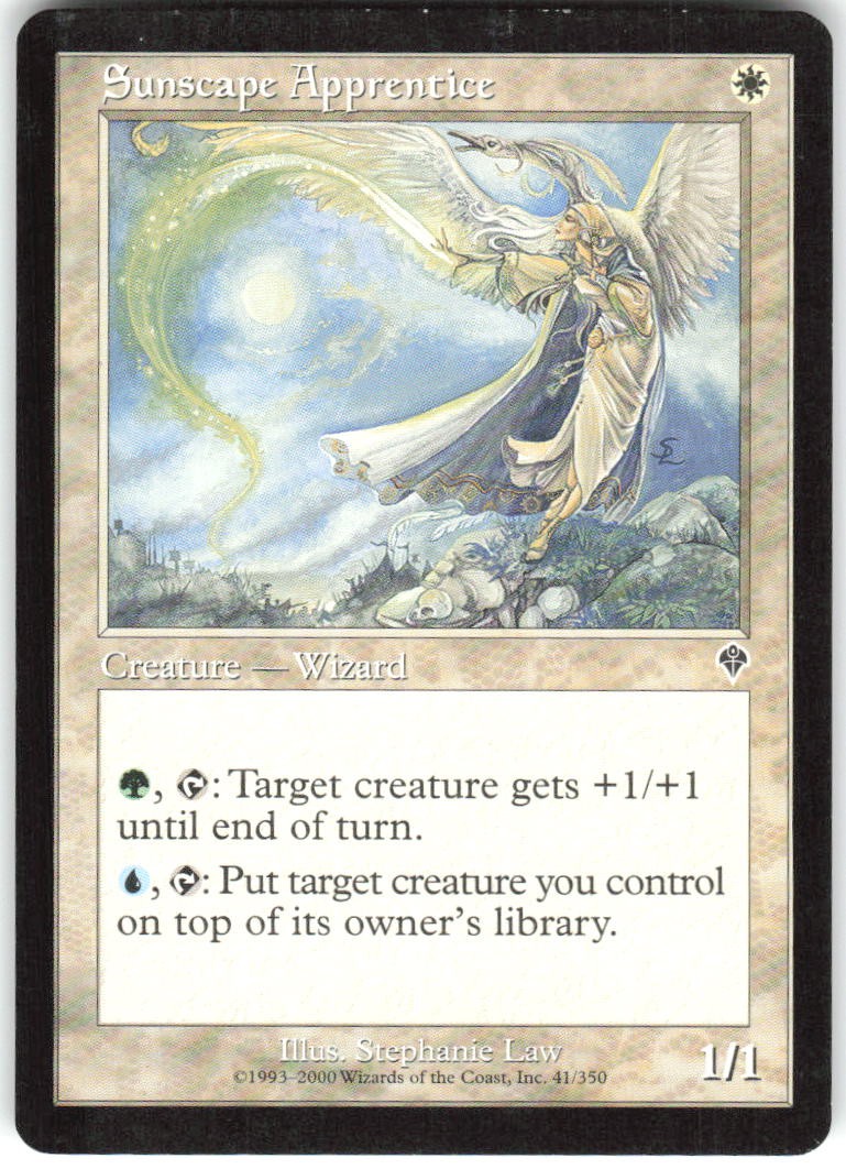 Sunscape Apprentice 41 Invasion Magic: The Gathering LP