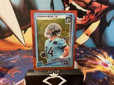 🔥2025 Panini Donruss #371 Red Pandora Rated Rookie (RC) Gunner Helm