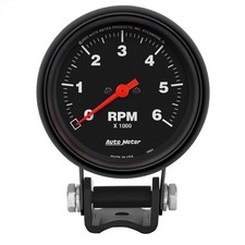 Auto Meter 2891 Gauge Tachometer 2 58 6k Rpm Pedestal Z-series