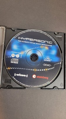 Steinberg Hypersonic Demo Disc 2003 Wizoo VST Instruments Virtual Music RARE