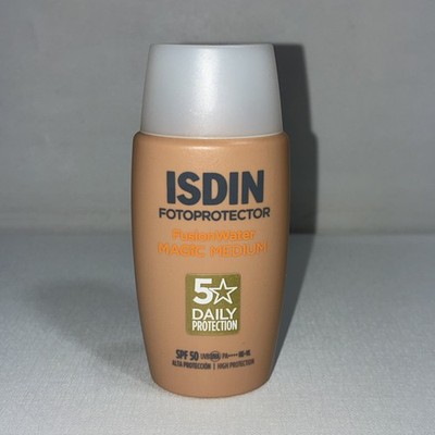 New No Box ISDIN Photprotector Fusion Water Magic Medium 50 ML