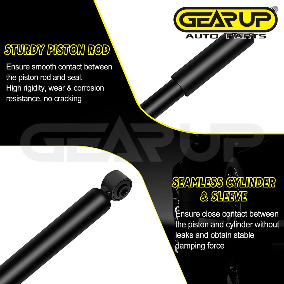 For 2006 2007 2008 2009 2010 2011 Honda Civic Sedan Front Strut & Rear Shocks Foto 4 de 4