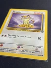 Pokemon '052 Meowth 56/64 Jungle Common Vintage WOTC 1999 NM