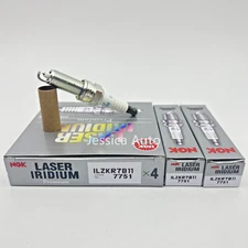 Brand New Genuine 6-Pieces NGK ILZKR7B11 NGK 7751 Laser Iridium Spark Plugs