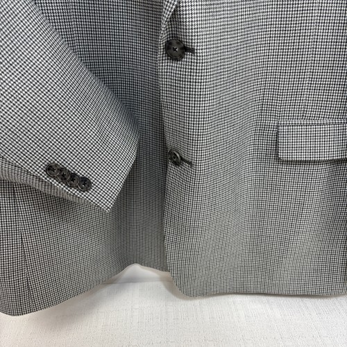 Giacca blazer Tommy Hilfiger uomo 48L grigio Glen check pied de poule cappotto sportivo usato in ottime condizioni - Foto 5 di 15
