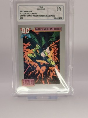 Action Comics #72 1992 DC Cosmic Cards Ragman Cover PI 9.5