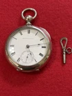 Antique 1871 Waltham "A.T. & Co" 18s & 15j K/W & K/S Pocket Watch-Runs Great