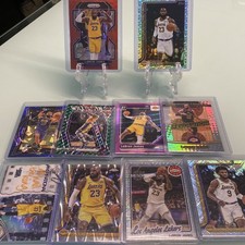 LeBron James 10X Lot Refractors Prizm Inserts More 🍒