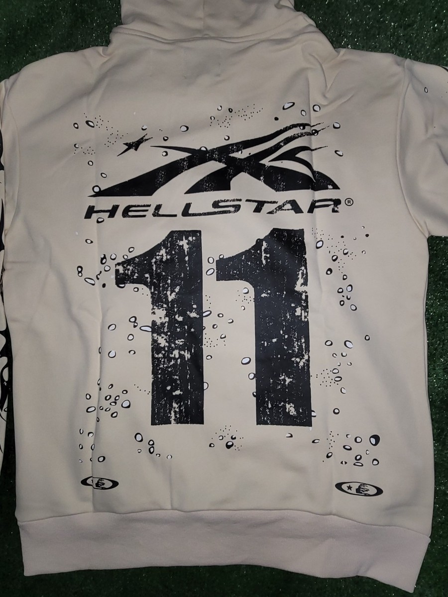 Hellstar Studios Star Moto Cross Hoodie Size Medium | eBay