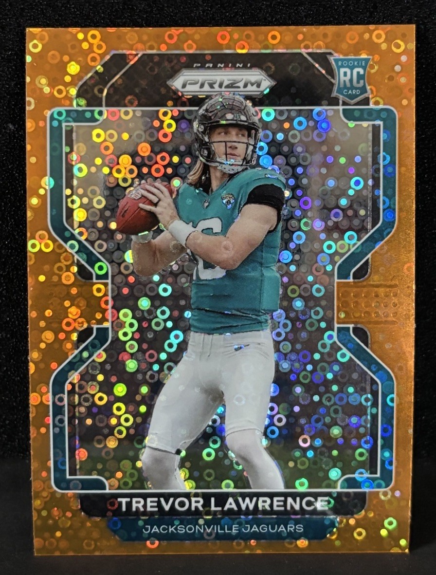 2021 Panini Prizm - Trevor Lawrence #331 Orange Disco Prizm (RC) - Jaguars 🐆