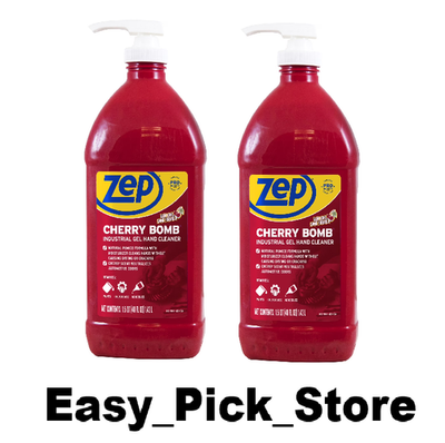#ad Zep Cherry Bomb Hand Cleaner 48 Fl oz 2 Pack $13.99